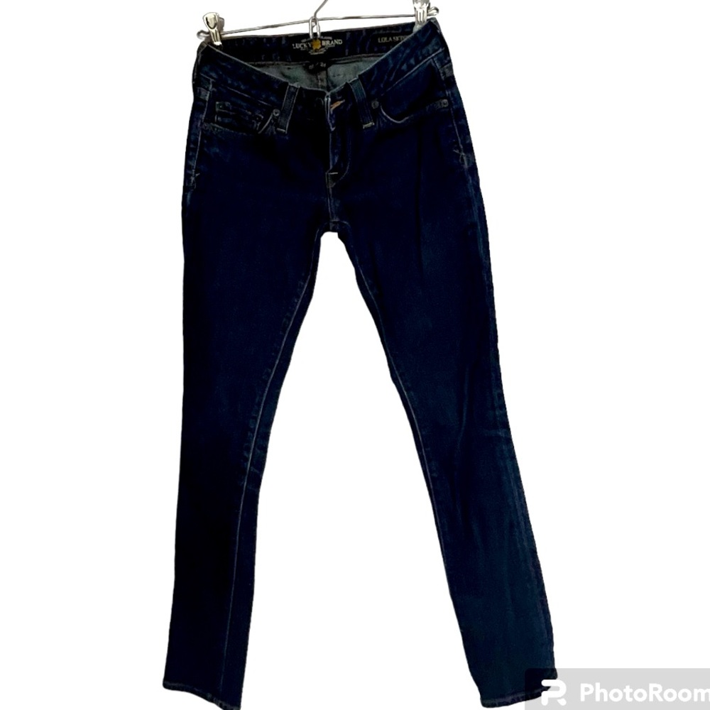 Lucky Jeans Lola Skinny Dark Blue size 00 - EUC